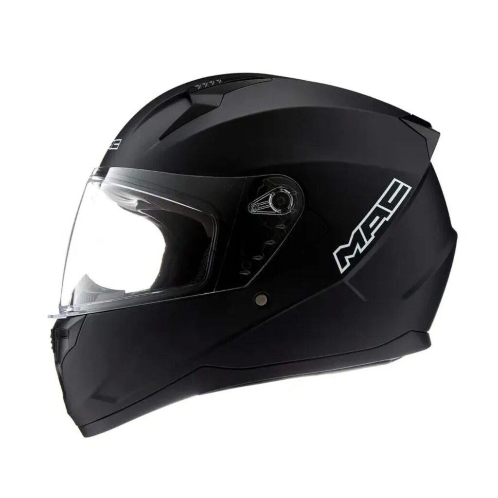 casco mac bass solid negro